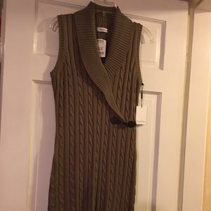 LAST CALL!!! Calvin Klein sweater Dress